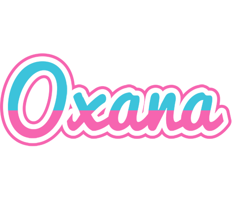 Oxana woman logo