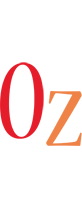 Oz birthday logo
