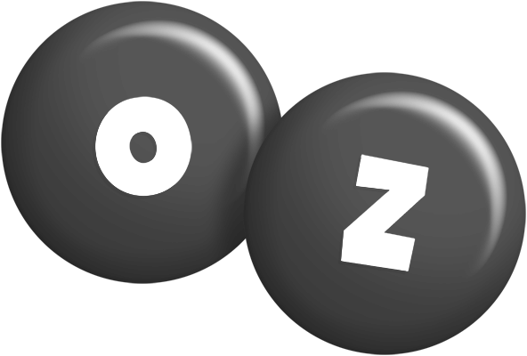Oz candy-black logo