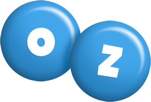 Oz candy-blue logo