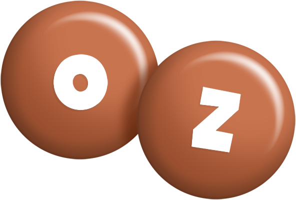Oz candy-brown logo