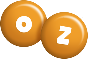 Oz candy-orange logo