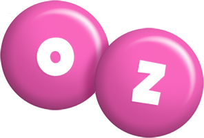 Oz candy-pink logo