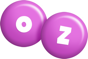 Oz candy-purple logo