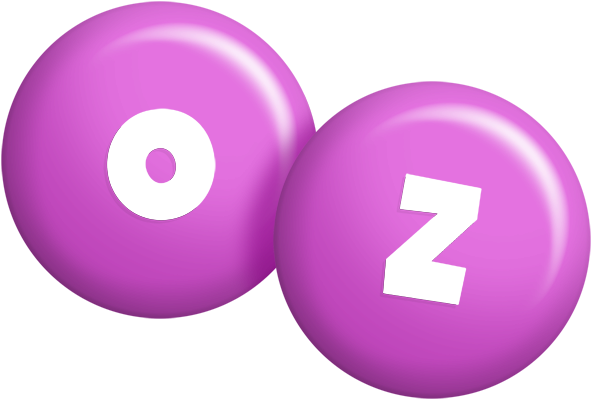 Oz candy-purple logo