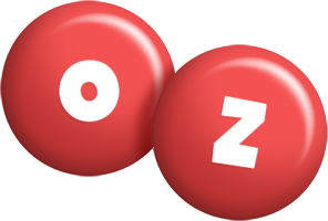 Oz candy-red logo