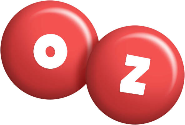 Oz candy-red logo