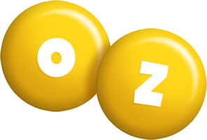 Oz candy-yellow logo