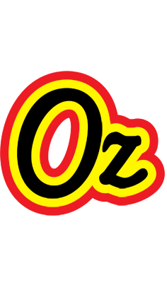 Oz flaming logo