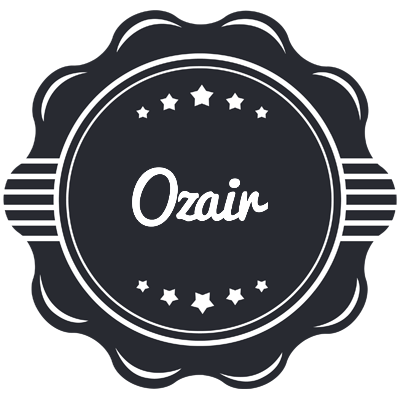 Ozair badge logo