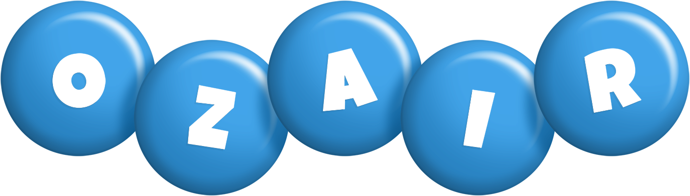 Ozair candy-blue logo