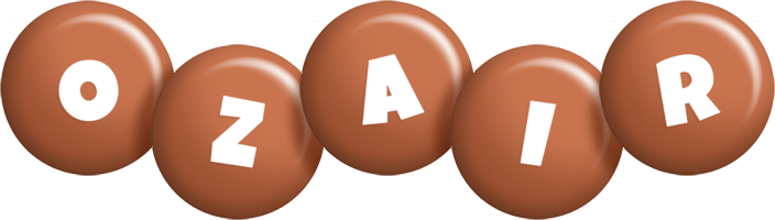 Ozair candy-brown logo