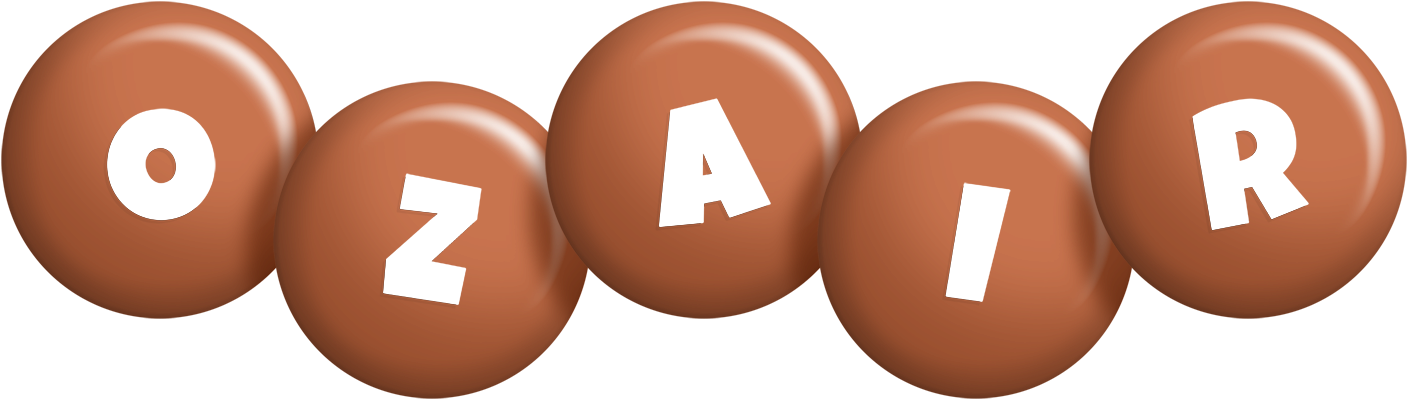 Ozair candy-brown logo