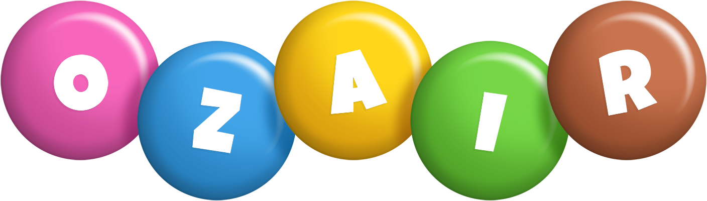Ozair candy logo
