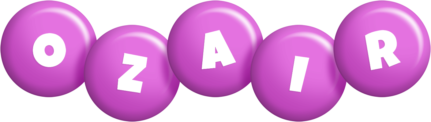 Ozair candy-purple logo