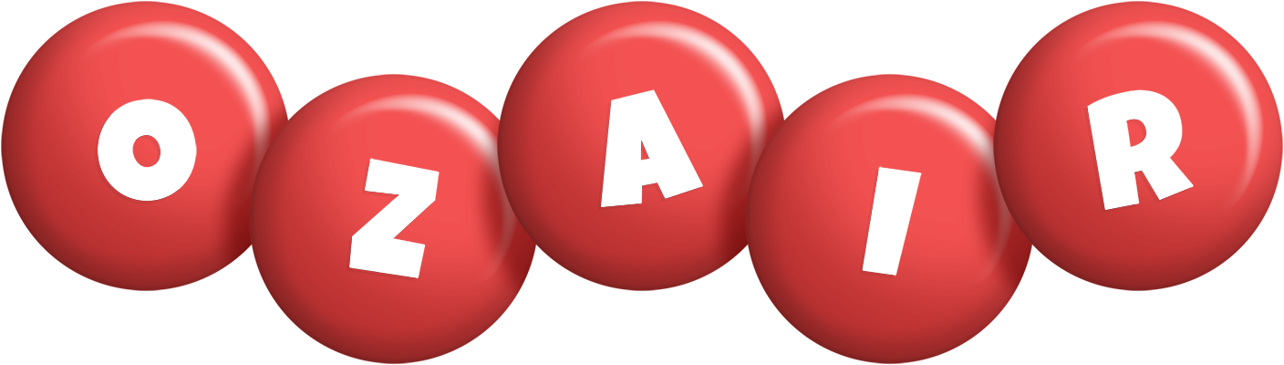 Ozair candy-red logo