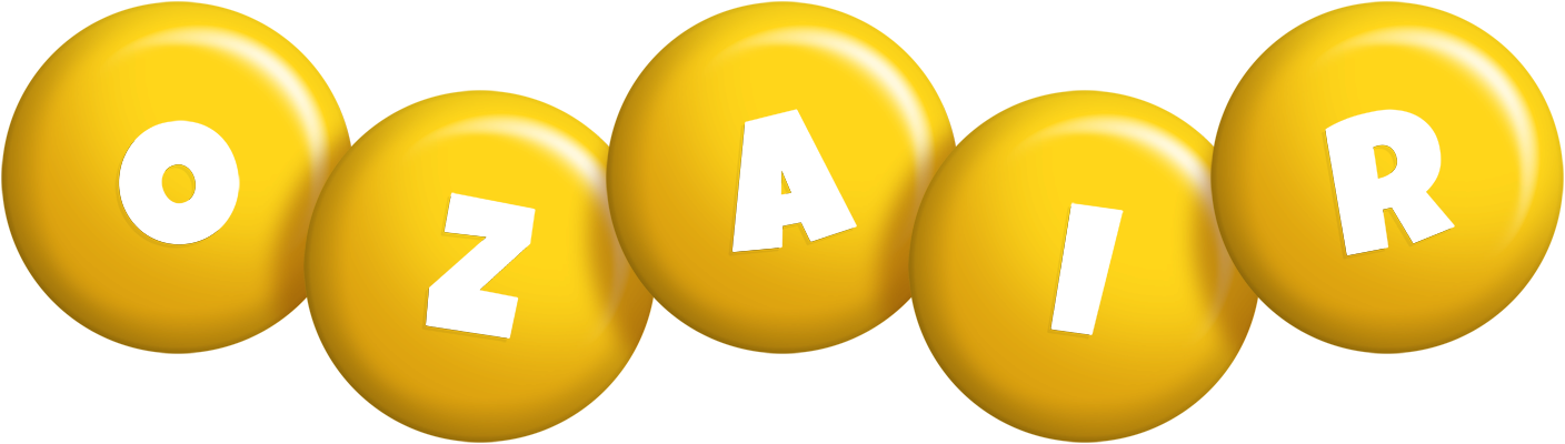 Ozair candy-yellow logo