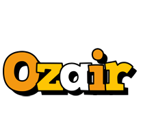 Ozair cartoon logo