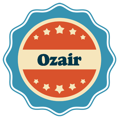 Ozair labels logo