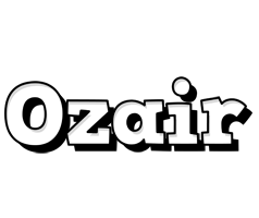 Ozair snowing logo