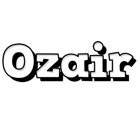 Ozair snowing logo