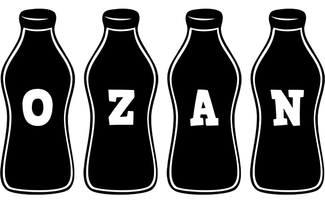 Ozan bottle logo