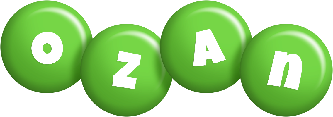 Ozan candy-green logo