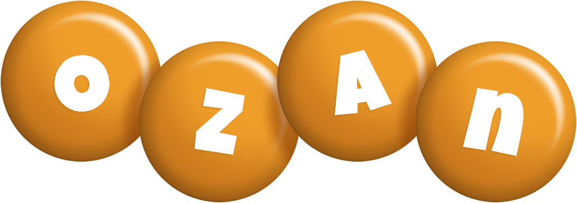 Ozan candy-orange logo