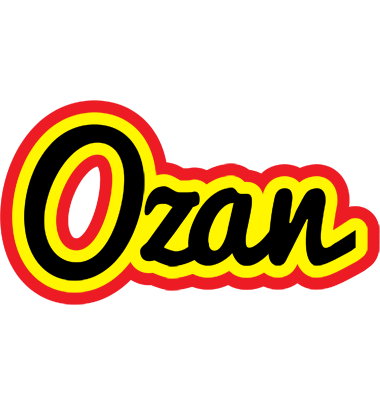 Ozan flaming logo