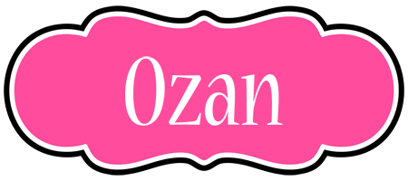 Ozan invitation logo