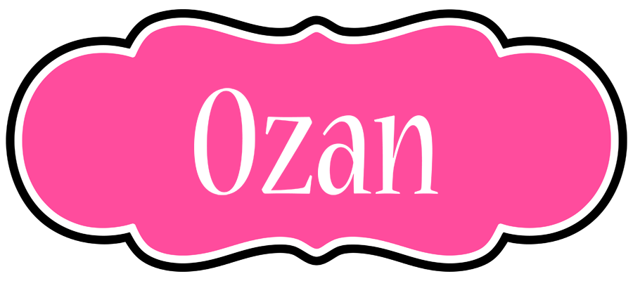 Ozan invitation logo