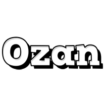 Ozan snowing logo