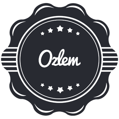 Ozlem badge logo