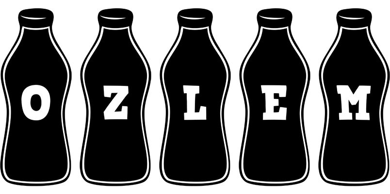 Ozlem bottle logo