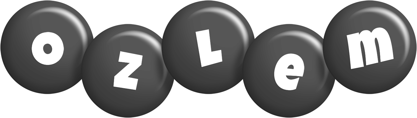 Ozlem candy-black logo