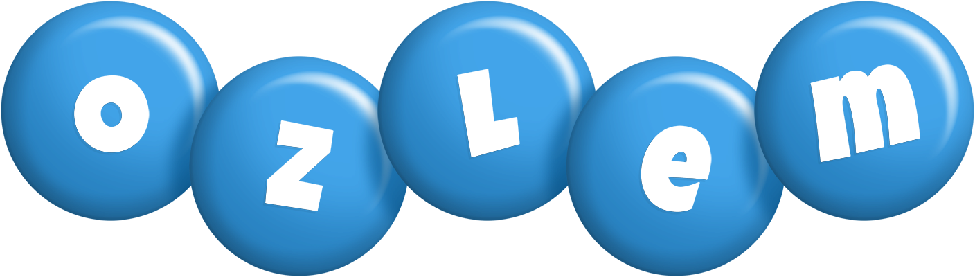 Ozlem candy-blue logo