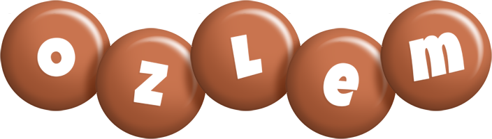 Ozlem candy-brown logo