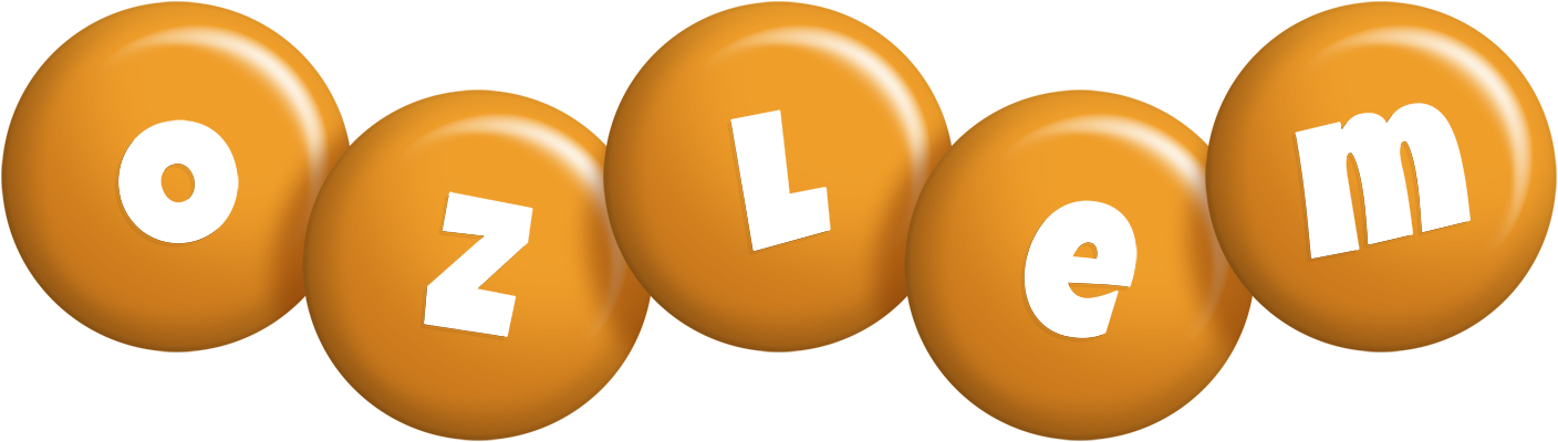 Ozlem candy-orange logo