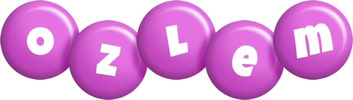Ozlem candy-purple logo