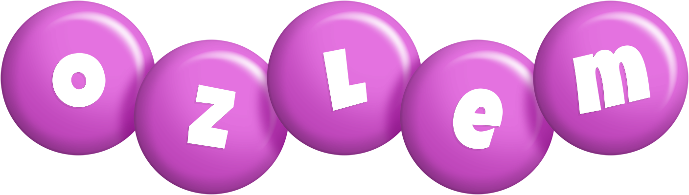 Ozlem candy-purple logo