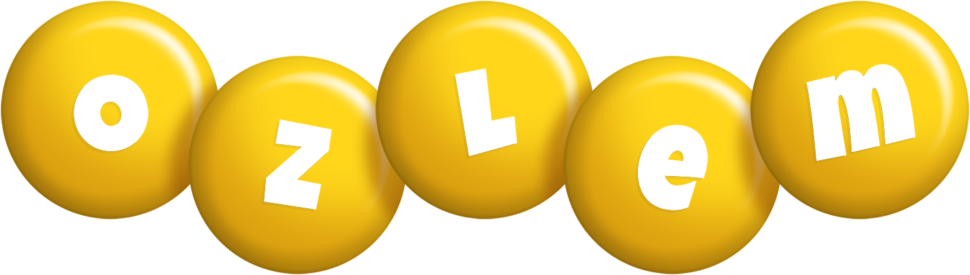 Ozlem candy-yellow logo