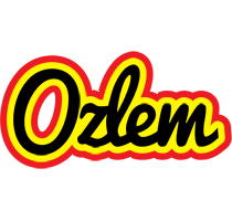 Ozlem flaming logo