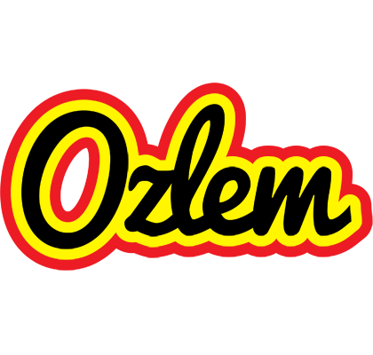 Ozlem flaming logo