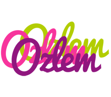 Ozlem flowers logo