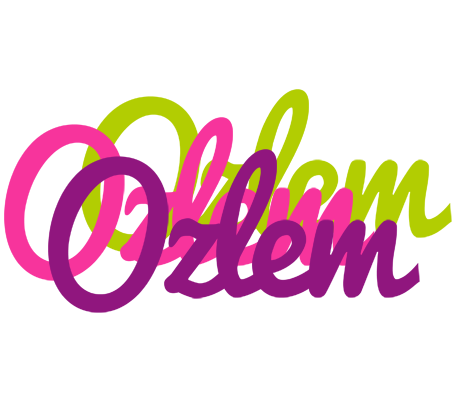 Ozlem flowers logo
