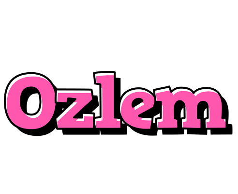Ozlem girlish logo