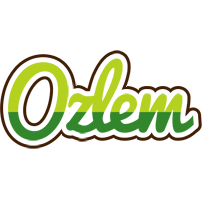 Ozlem golfing logo