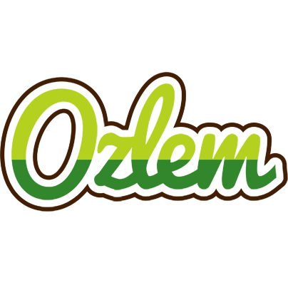 Ozlem golfing logo