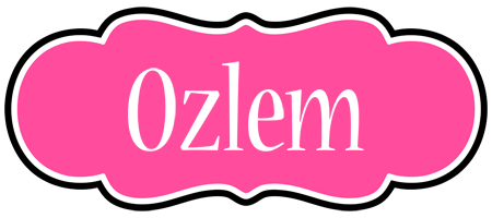 Ozlem invitation logo