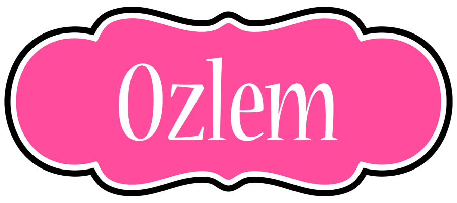 Ozlem invitation logo